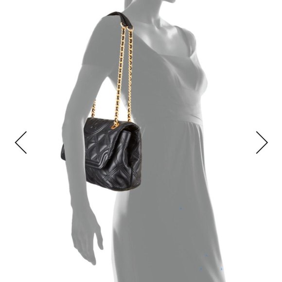 SOLD…Tory Burch Soft Fleming Convertible - Black - Picture 2 of 14